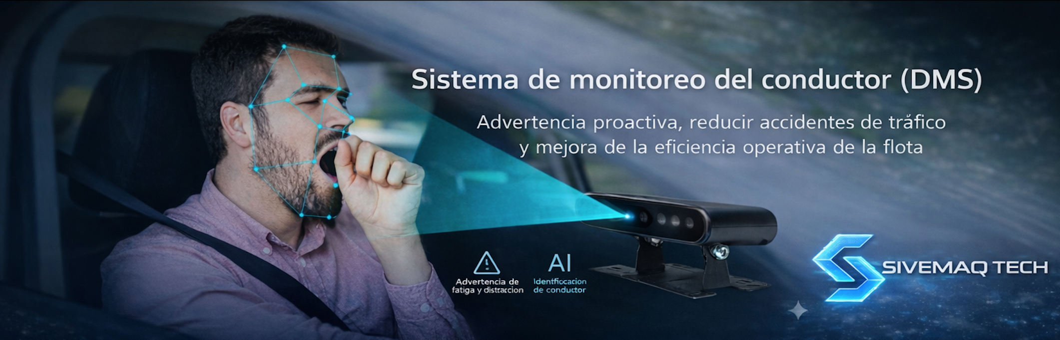 Sistema de monitoreo del conductor DMS
